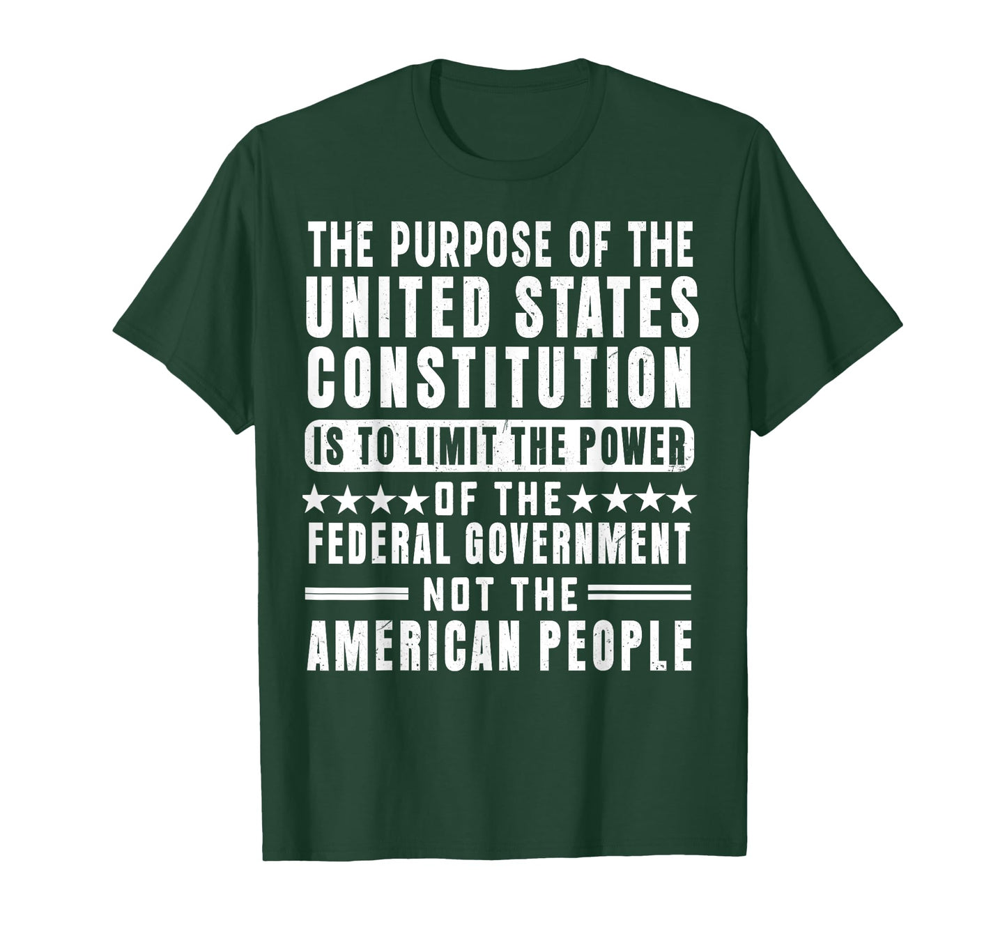 The Purpose Of The United States Constitution Is To Limit T-Shirt
