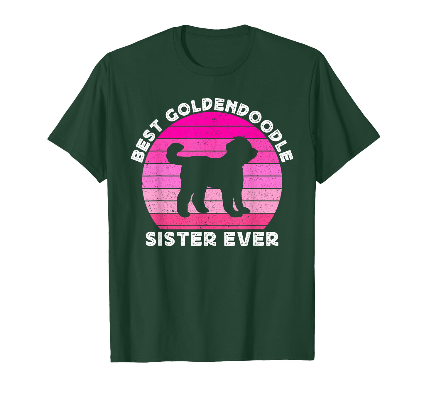 Goldendoodle Sister Sis For Women Ladies Doodle Dog Girls T-Shirt