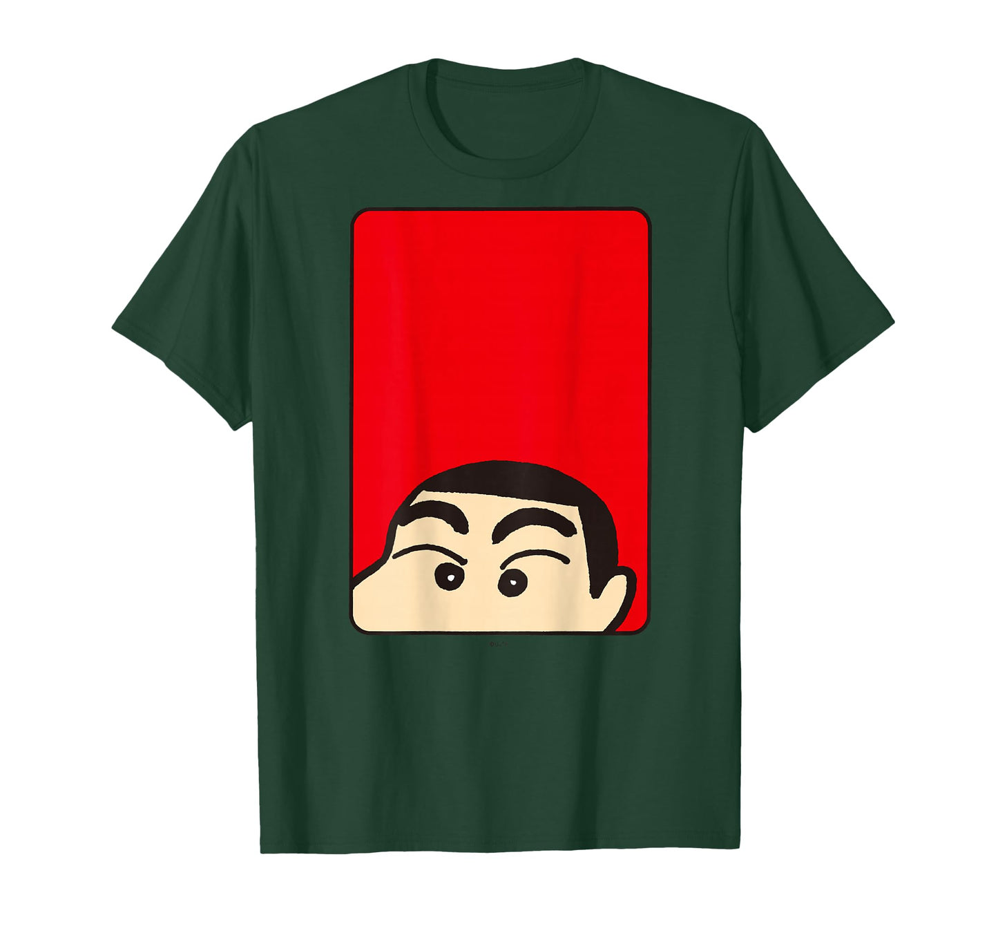 【Manga】 Crayon Shin-chan Shin-chan Face T-Shirt