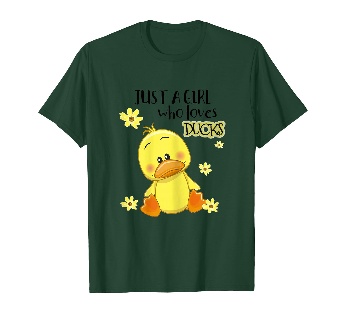 Just a Girl Who Loves Ducks T-Shirt