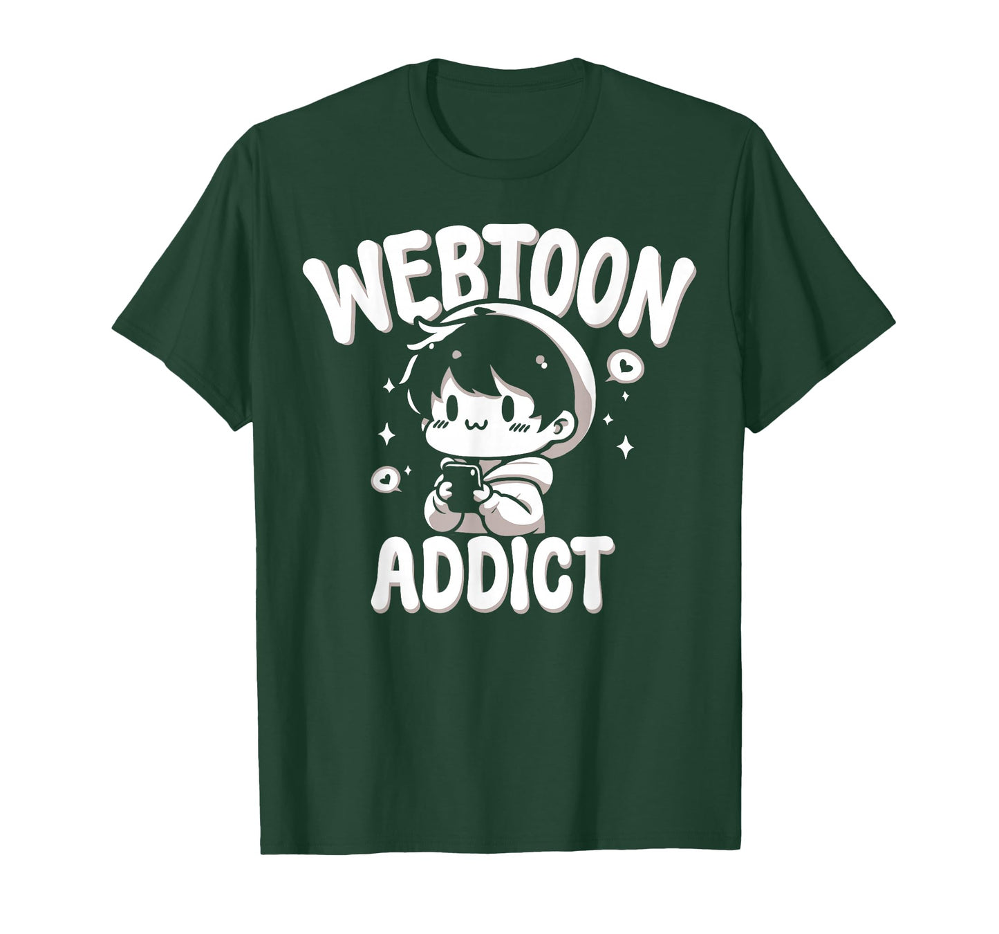 Webtoon Addict Funny Anime Fan Gift T-Shirt