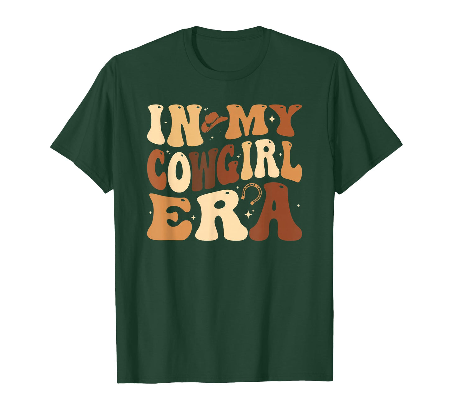 Cowgirl Rodeo Western Country Melanin In My Cowgirl Era T-Shirt