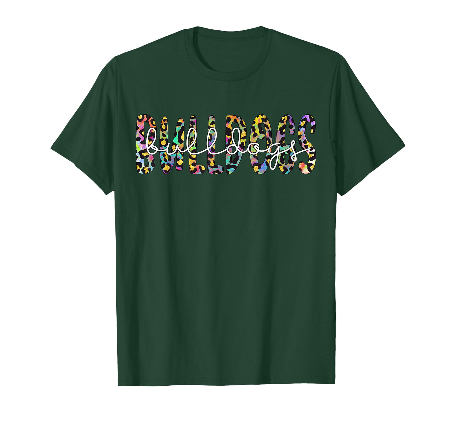 Bulldogs School Sports Fan Team Spirit Mascot Gift Vintage T-Shirt