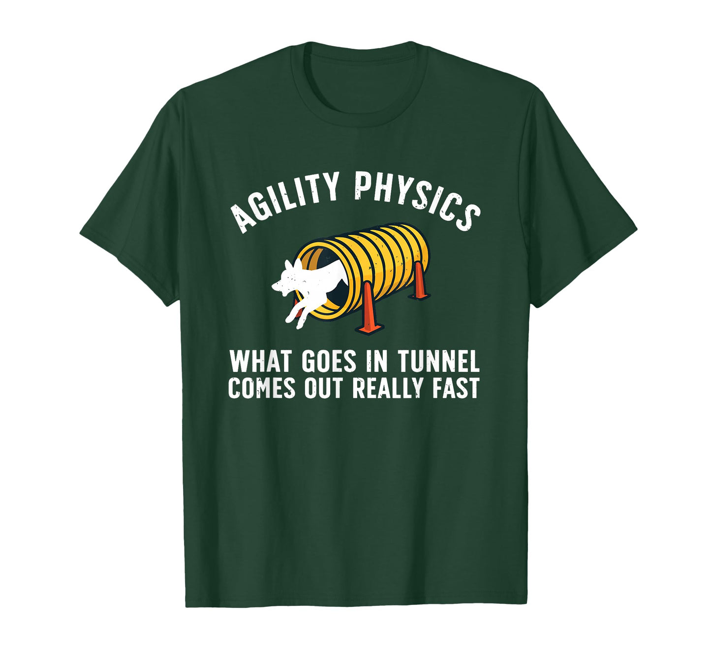 Funny Dog Agility Art for Men Women Dog Trainer Dog Training T-Shirt