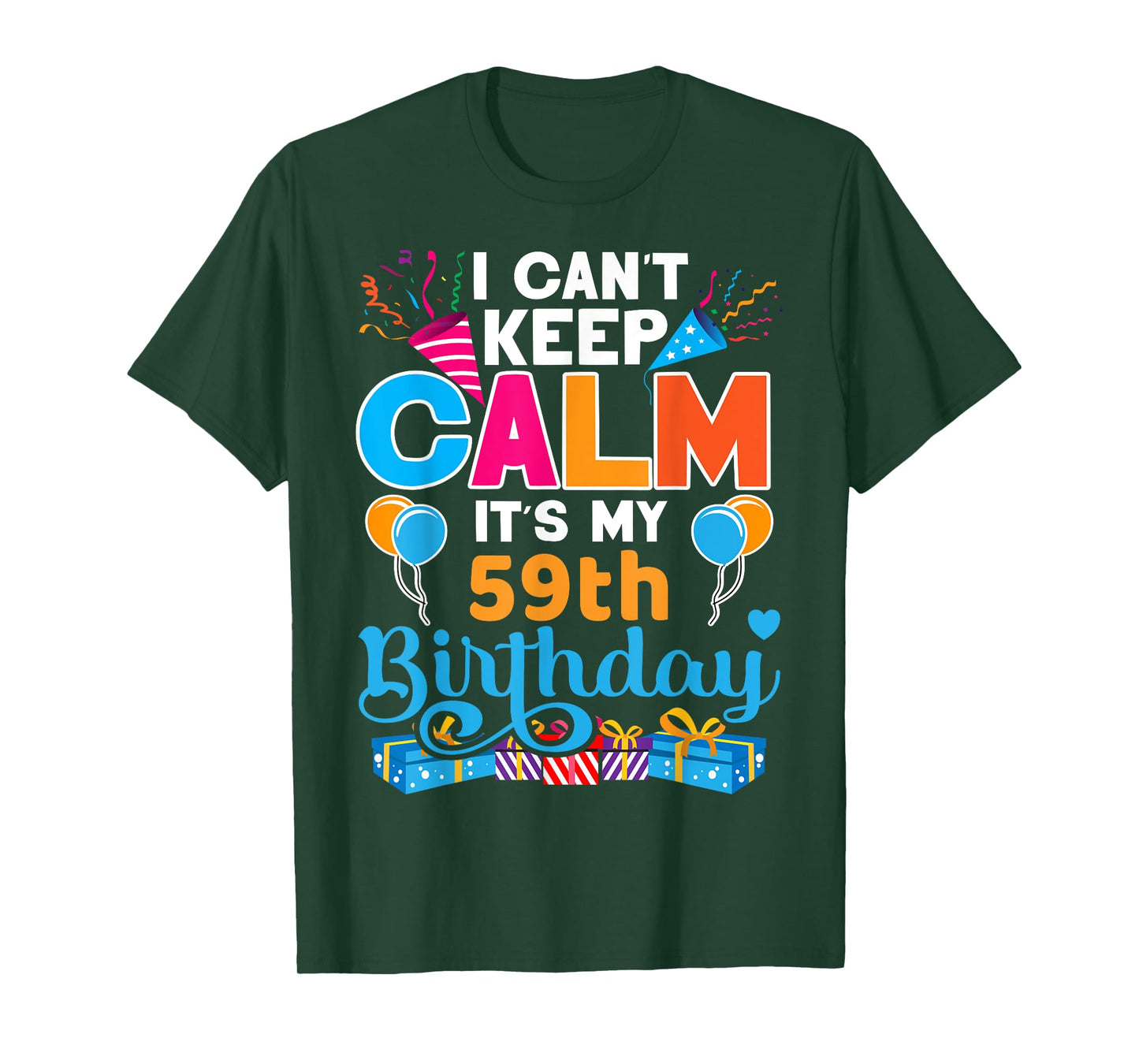 59 years old Tshirt Bday It's My 59th Birthday Women Men T-Shirt