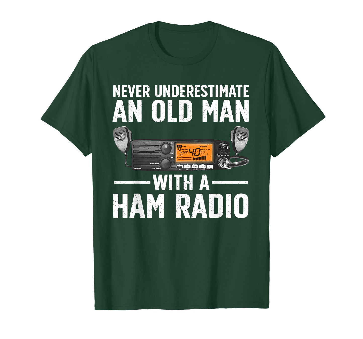 Ham Radio Art For Grandpa Men Amateur Radio Ham Operator T-Shirt