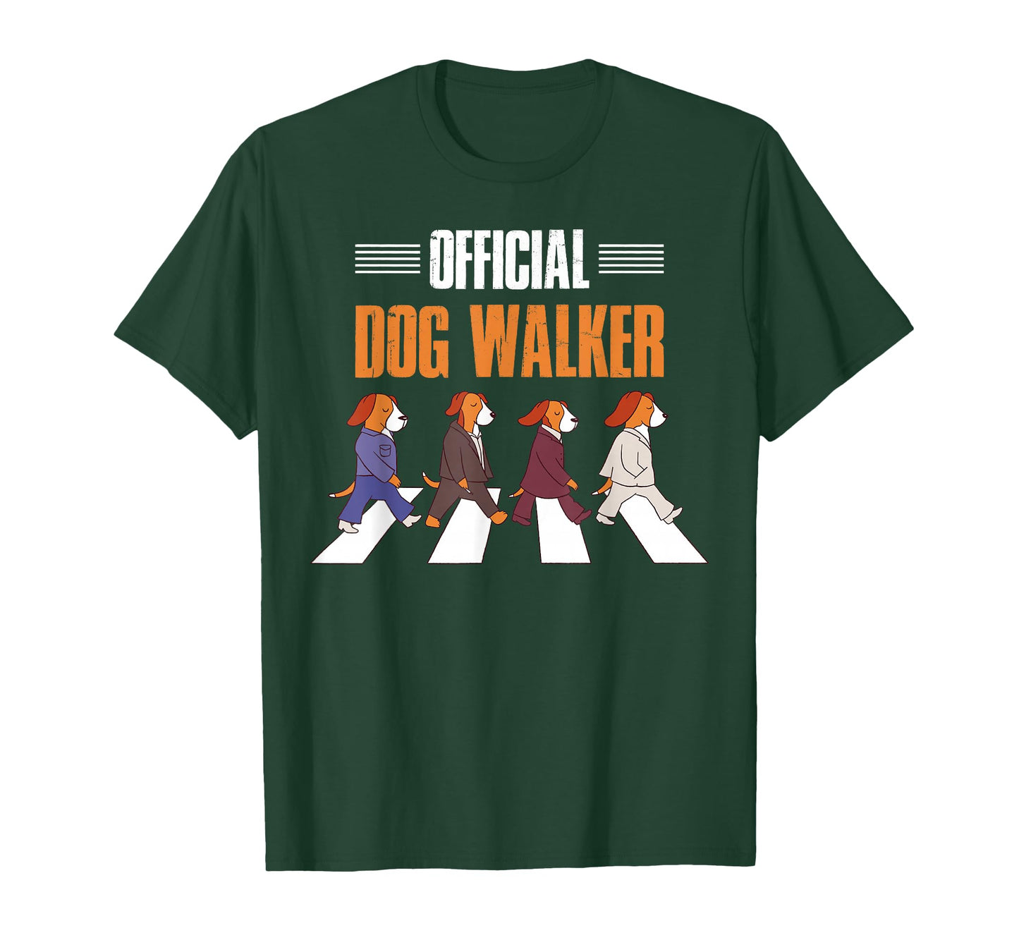 Official Dog Walker T-Shirt