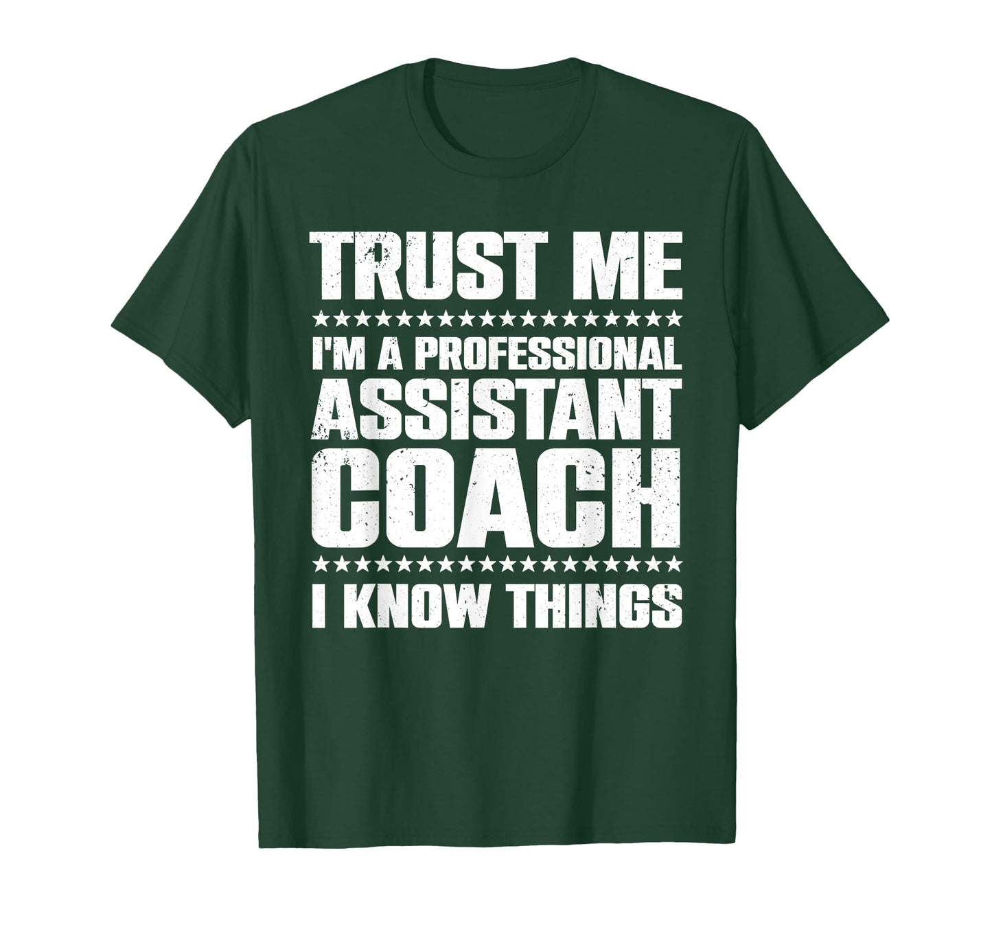 Cute Assistant Coach For Men Women Softball Baseball Coaches T-Shirt