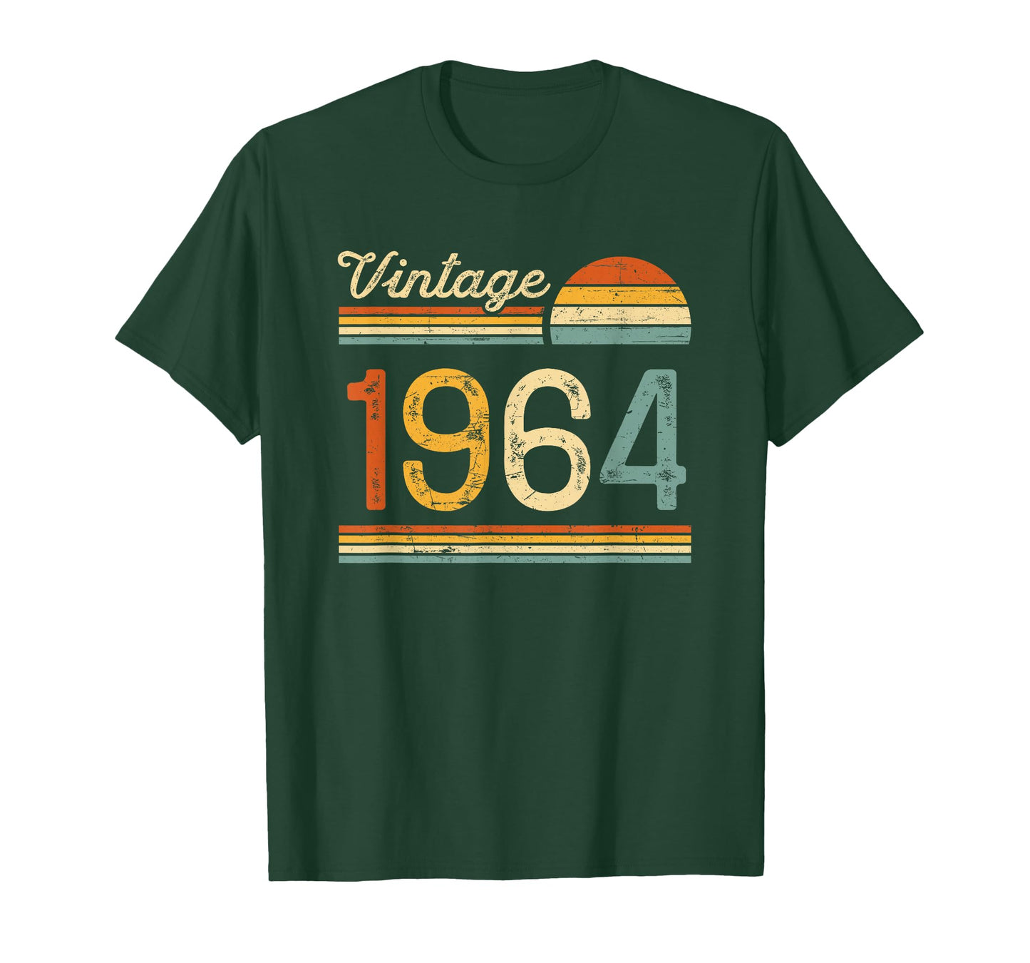 Vintage Born in 1964 - 61st Birthday 61 years old Men Women T-Shirt