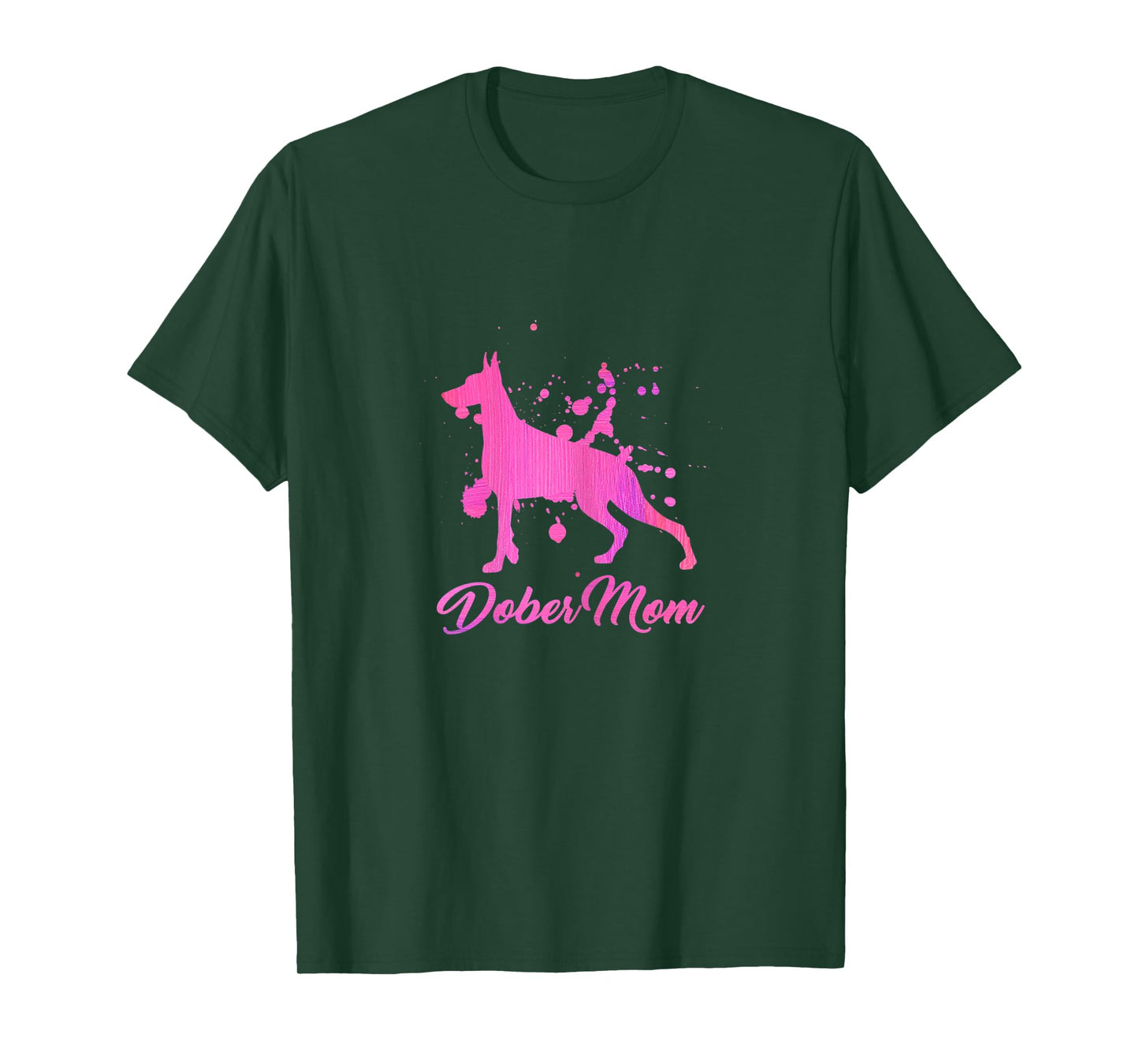 Womens Dober Mom T-shirt dogs mom Doberman women dog owner T-Shirt