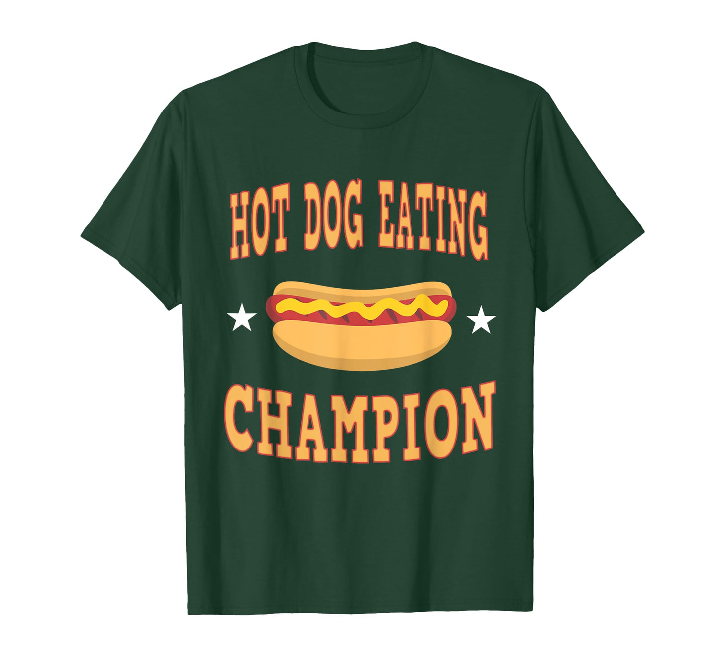 Hot Dog Eating Champion Funny T Shirt T-Shirt