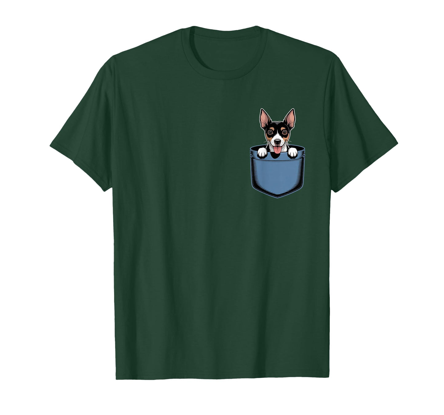 Cute Pocket Rat Terrier Lover Dog Mom T-Shirt