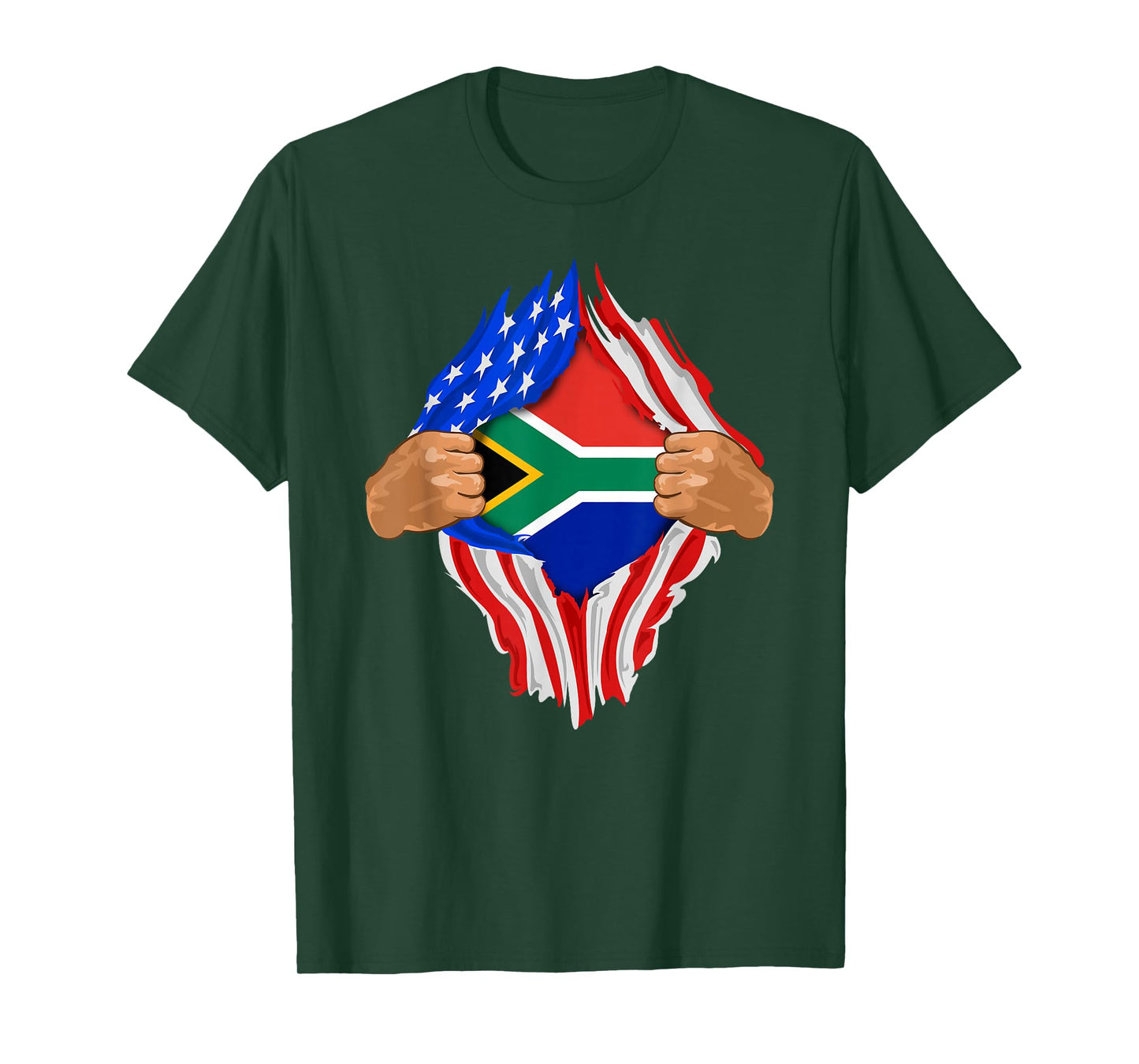 South African Blood Inside Me Shirt | South Africa Flag Gift T-Shirt