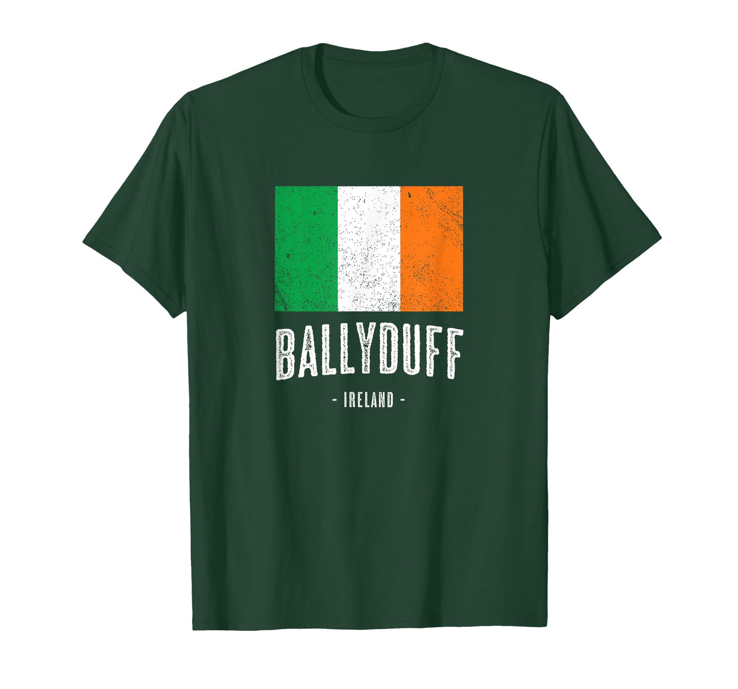 City of BALLYDUFF Ireland | Men Women Kid - Irish Flag Merch T-Shirt