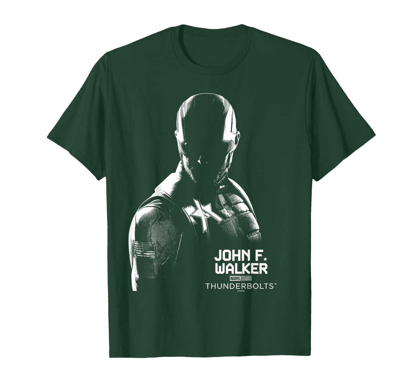 Marvel's Thunderbolts - John F Walker Silhouette T-Shirt