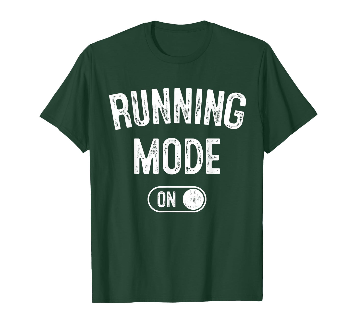Running Mode On Funny Runner Gift Marathon Runner T-Shirt