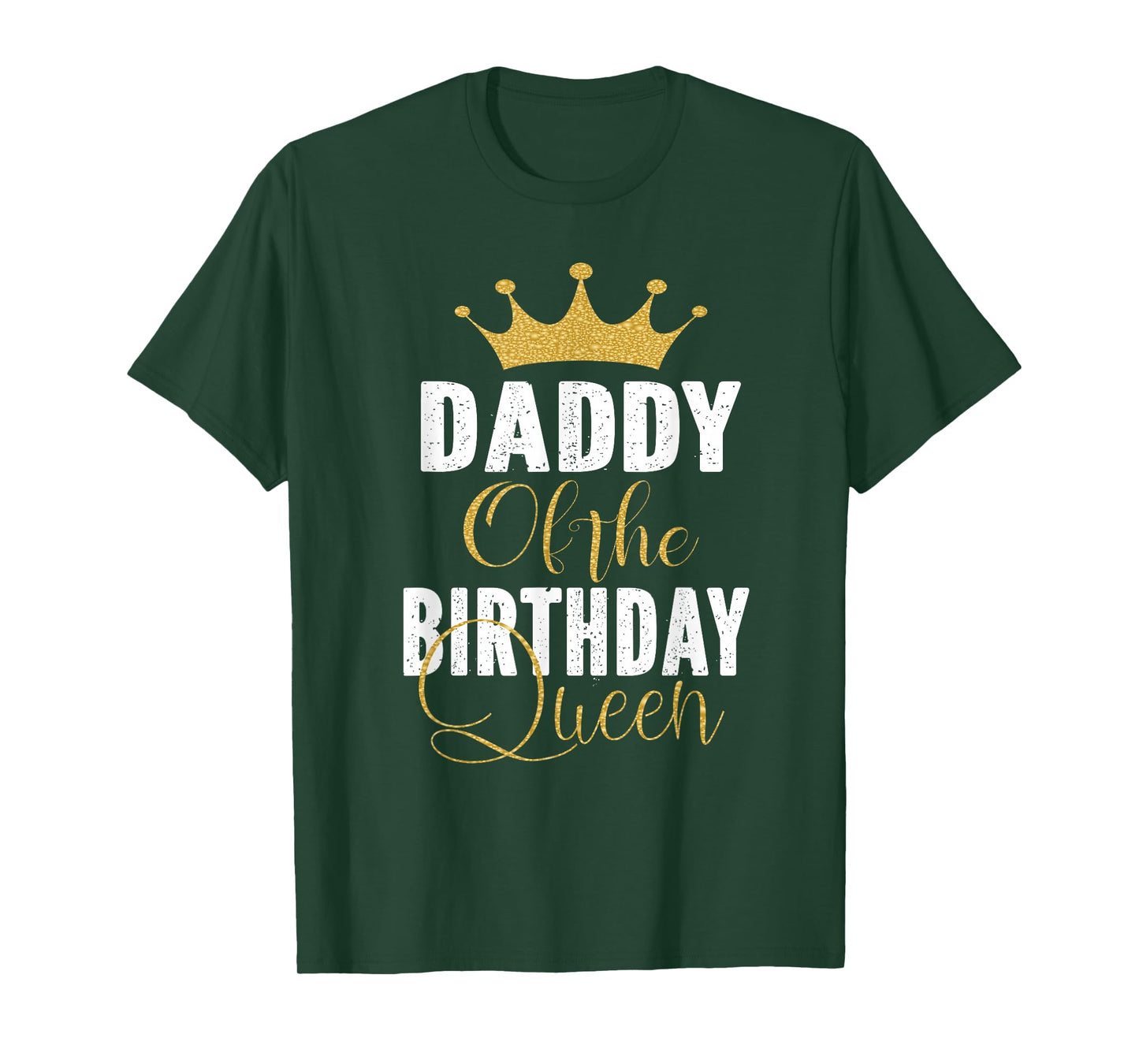 Dad Of The Birthday Queen Girls Bday Party Gift For Her T-Shirt