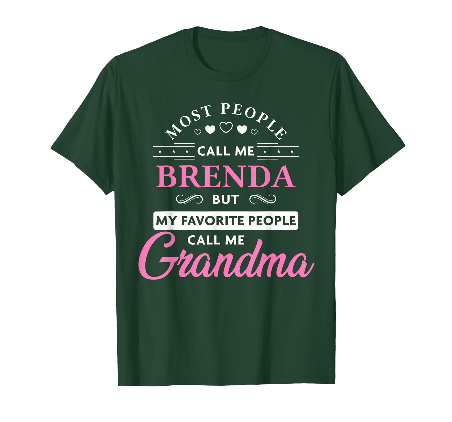 Brenda Name Gift Personalized Grandma T-Shirt