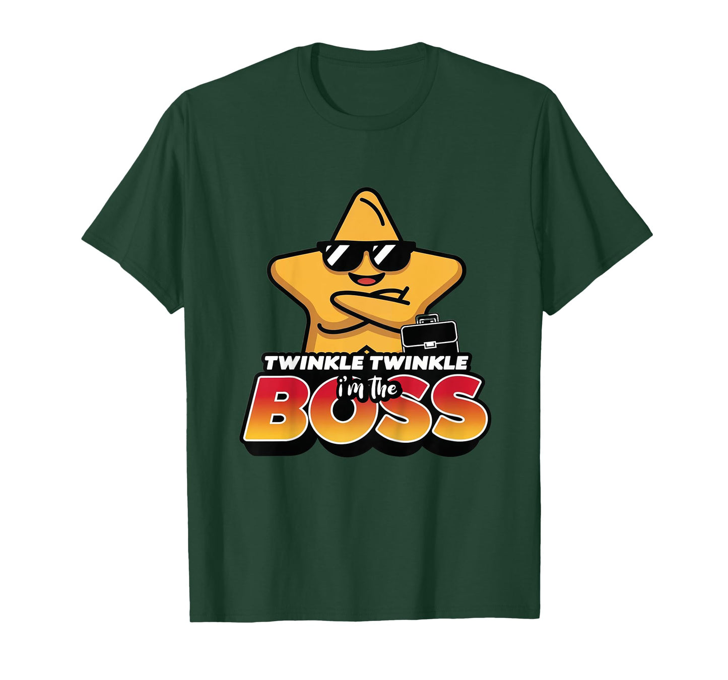 Kids Twinkle Twinkle I’m the Boss T-Shirt