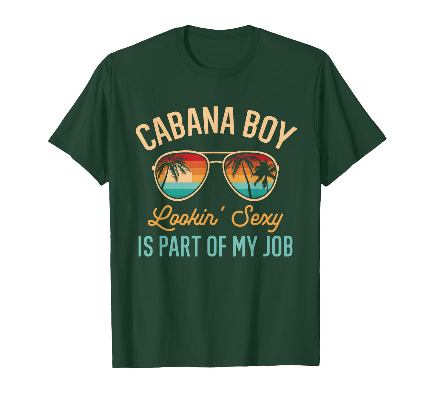 Cabana Boy Beach Bartender Sexy Cabana Boy T-Shirt