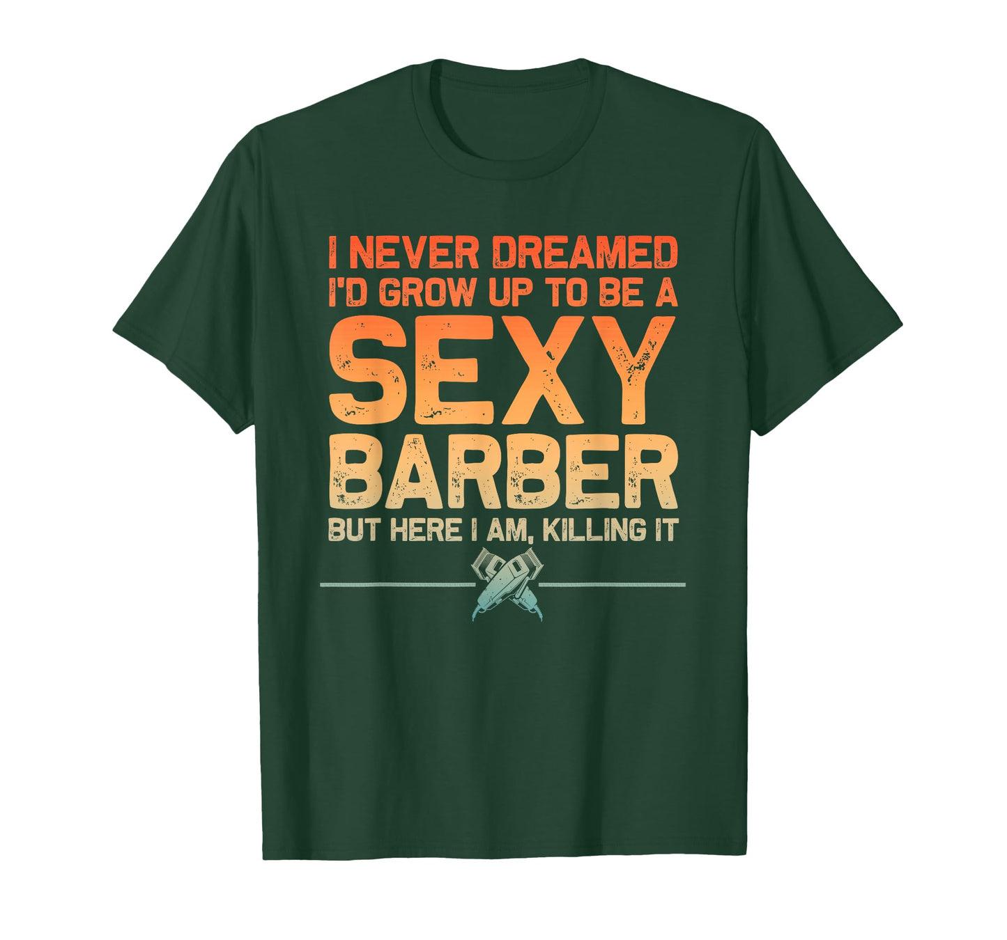 Funny Barber Men Dad Barbershop Hairdresser Hairstylist T-Shirt
