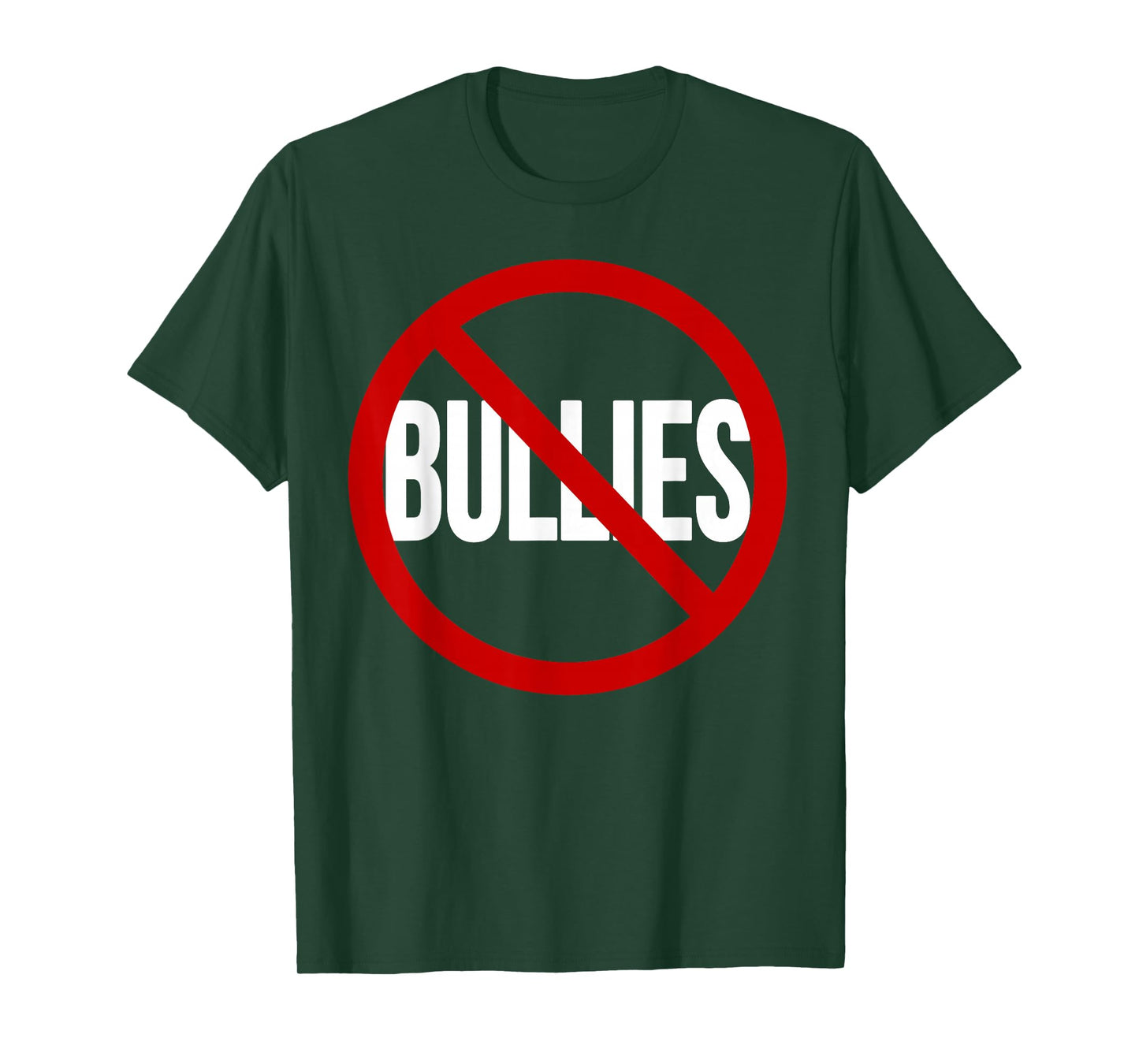 Anti Bullying No Bullies School Teacher Student Kindness T-Shirt