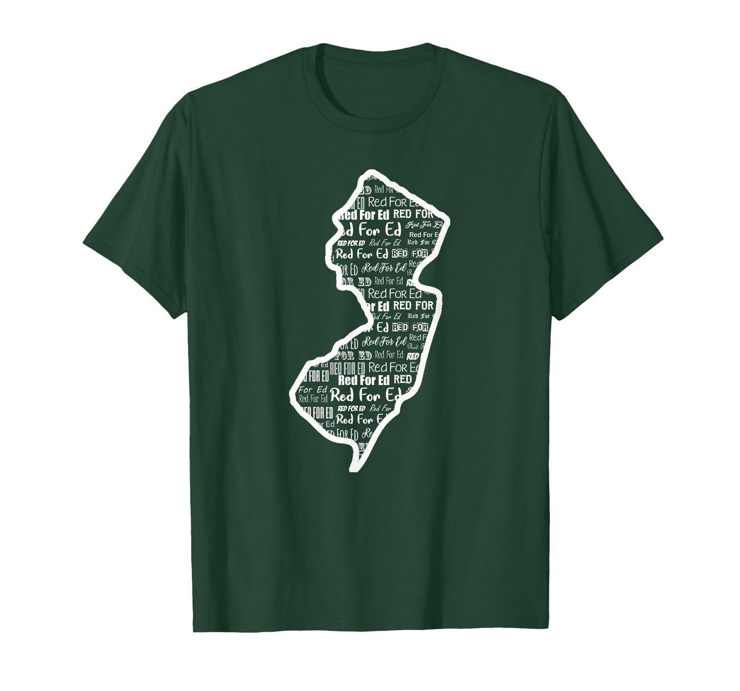 Red for Ed Shirts NJ New Jersey RedForEd Tshirt Gift