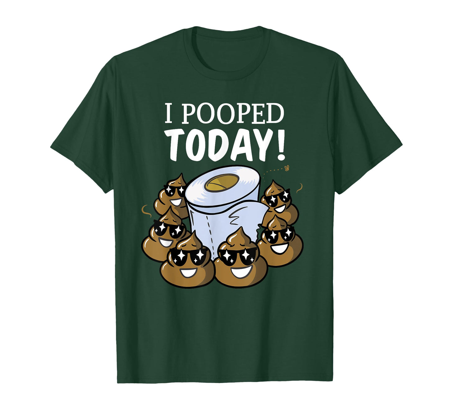 Funny I Pooped Today T Shirt - Humor This Guy Pooped Today T-Shirt