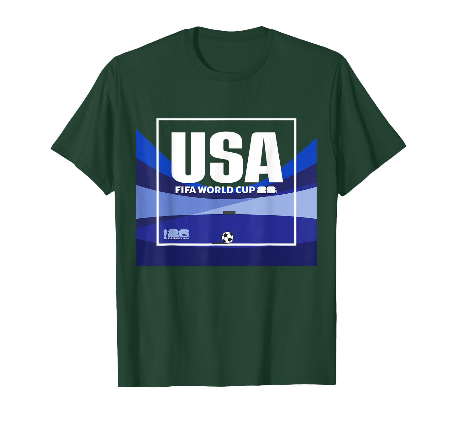 FIFA WORLD CUP26 USA Host Country Graphic T-Shirt