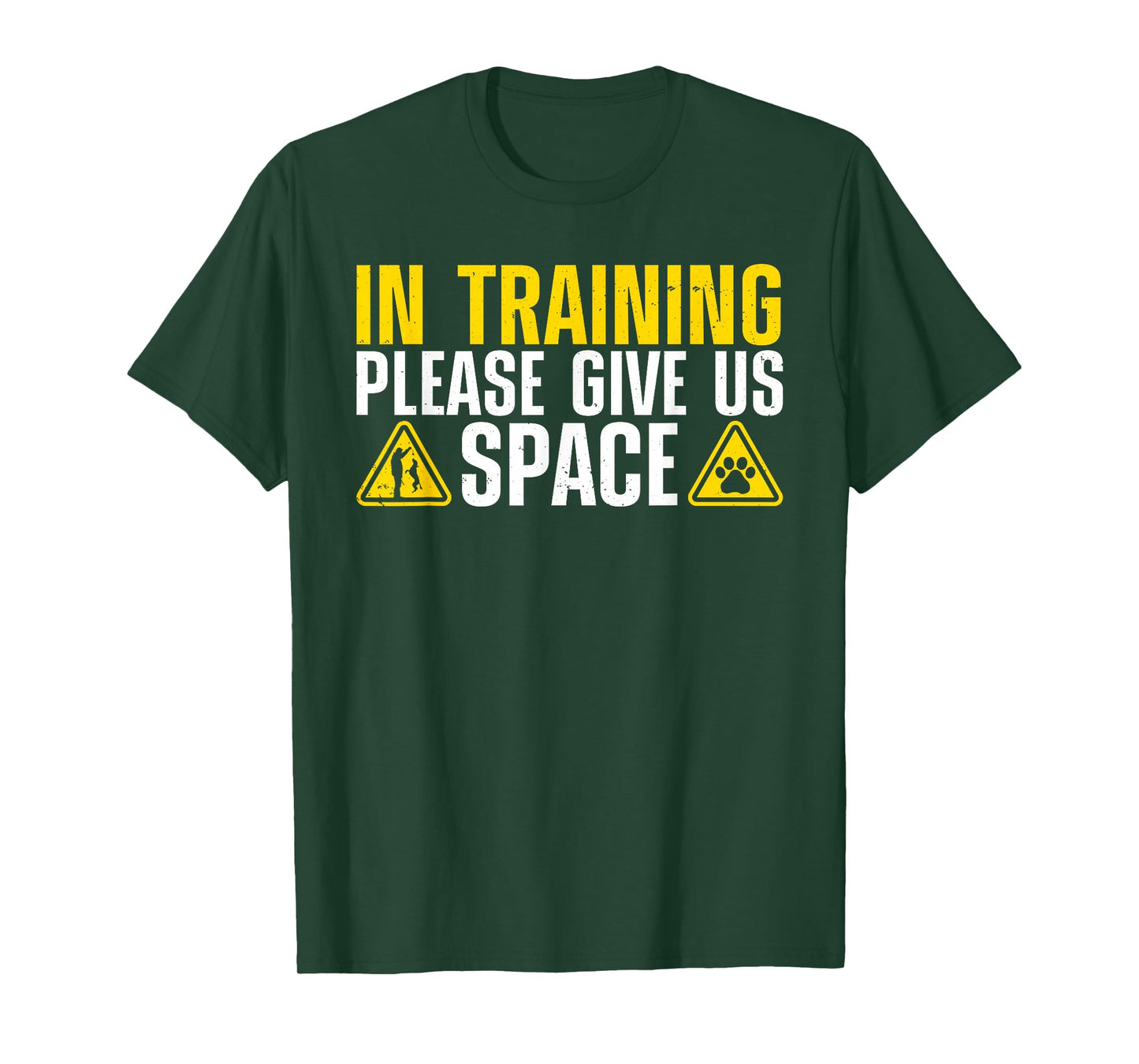 Funny Dog Trainer Art for Men Women Agility Dog Training T-Shirt