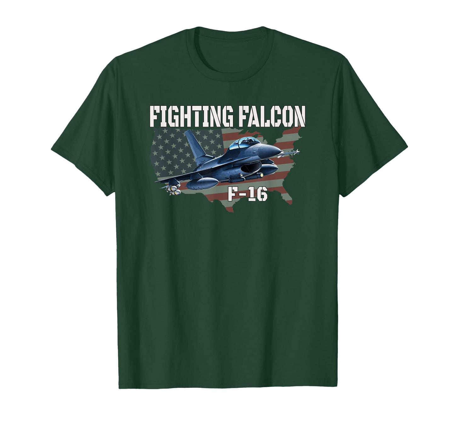 F-16 Fighting Falcon Viper Fighter Pilot Military Aviation T-Shirt