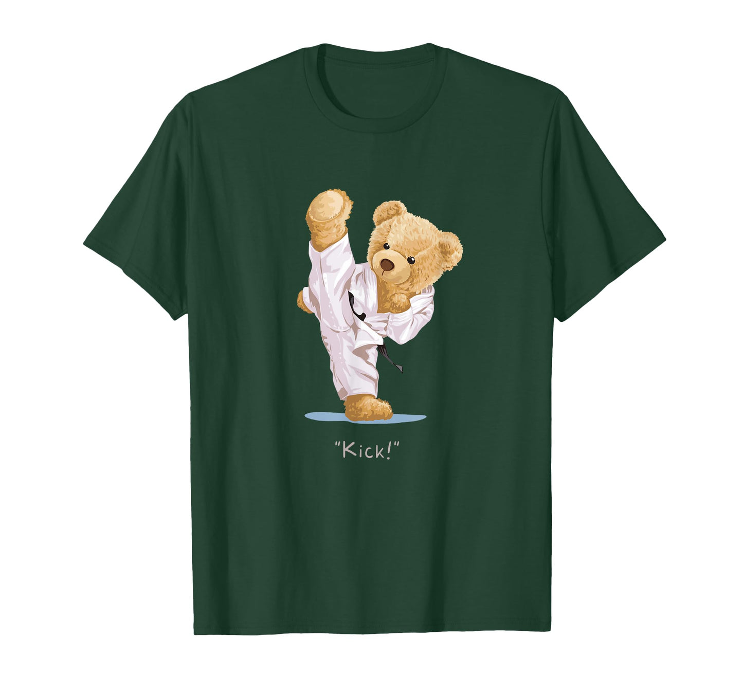 Karate Children's T-Shirt Teddy Bear Taekwondo Boys Men Tee T-Shirt