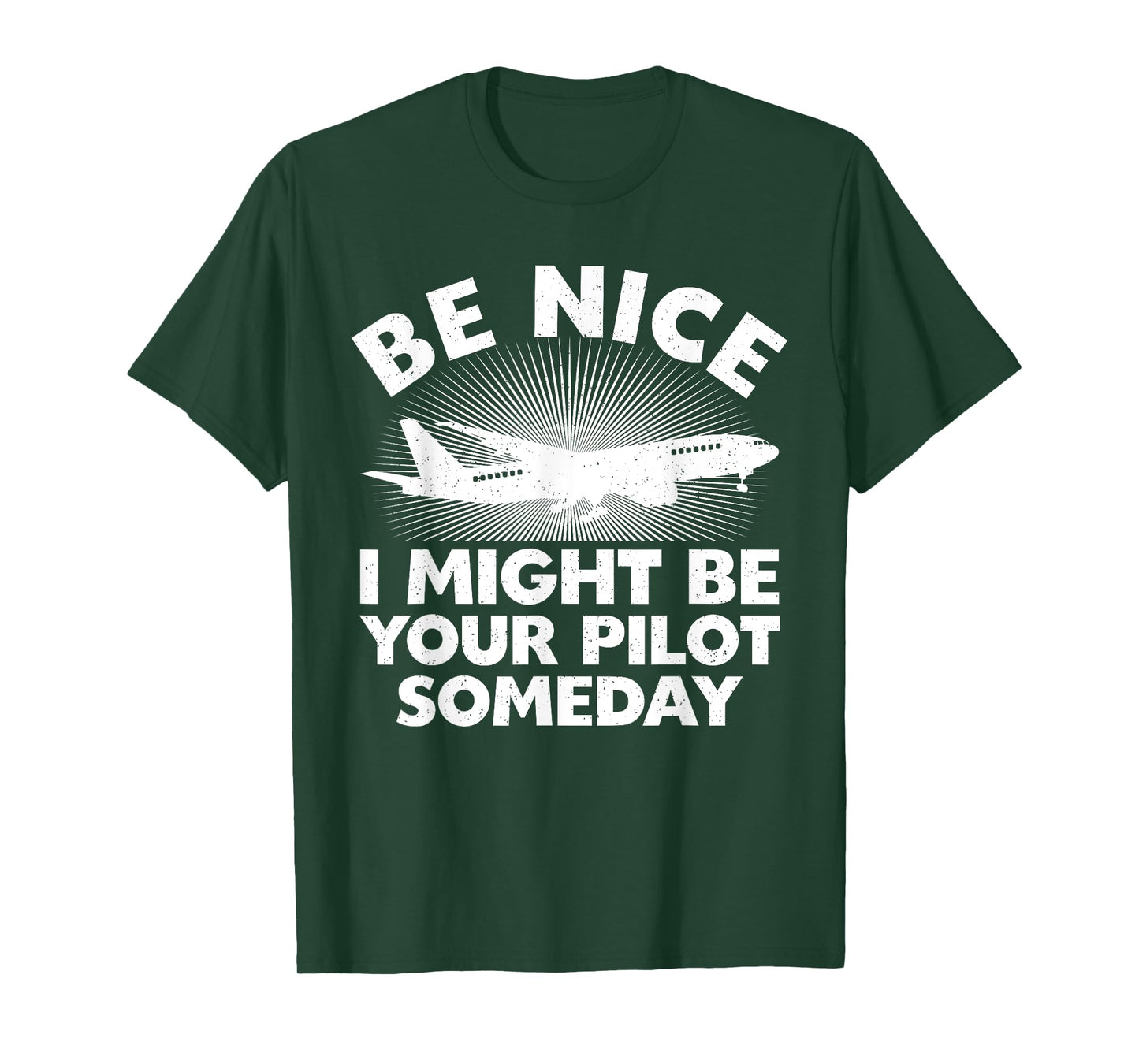 Funny Pilot Design For Men Women Aviation Airplane Pilot T-Shirt