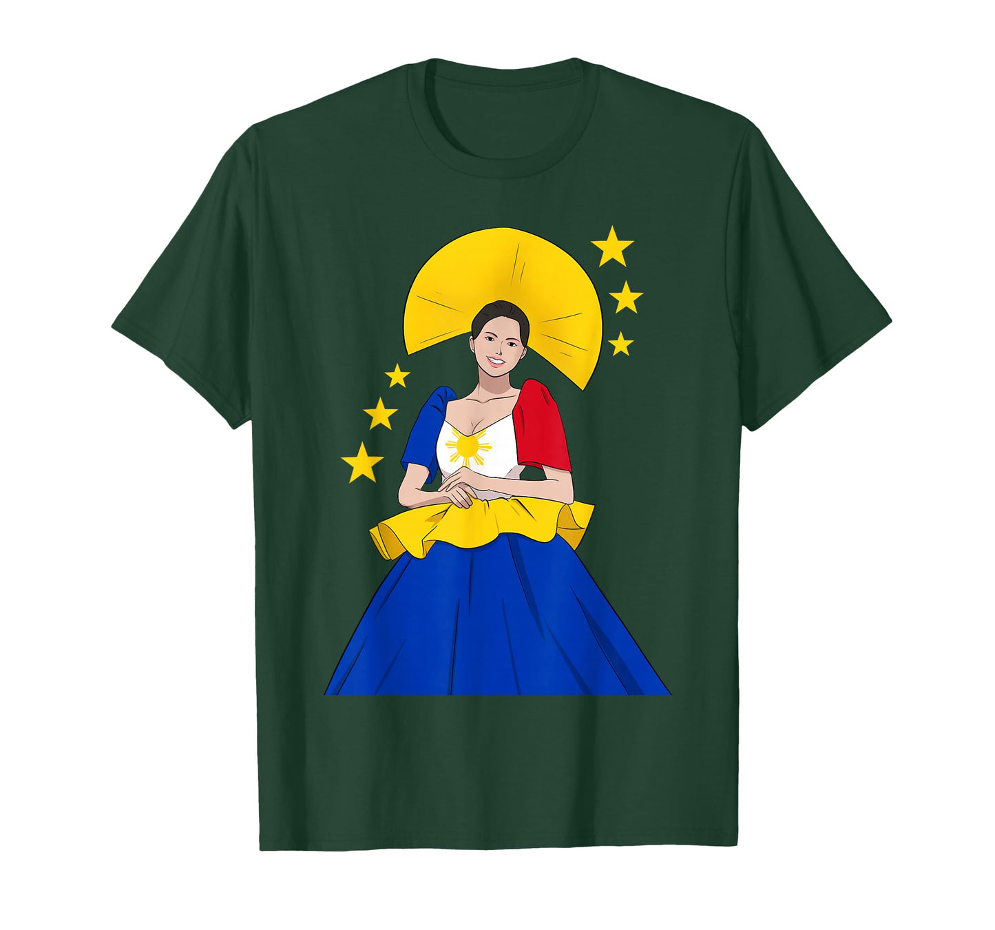 Philippines Pinay Filipina Filipiniana Proud Woman Girl T-Shirt
