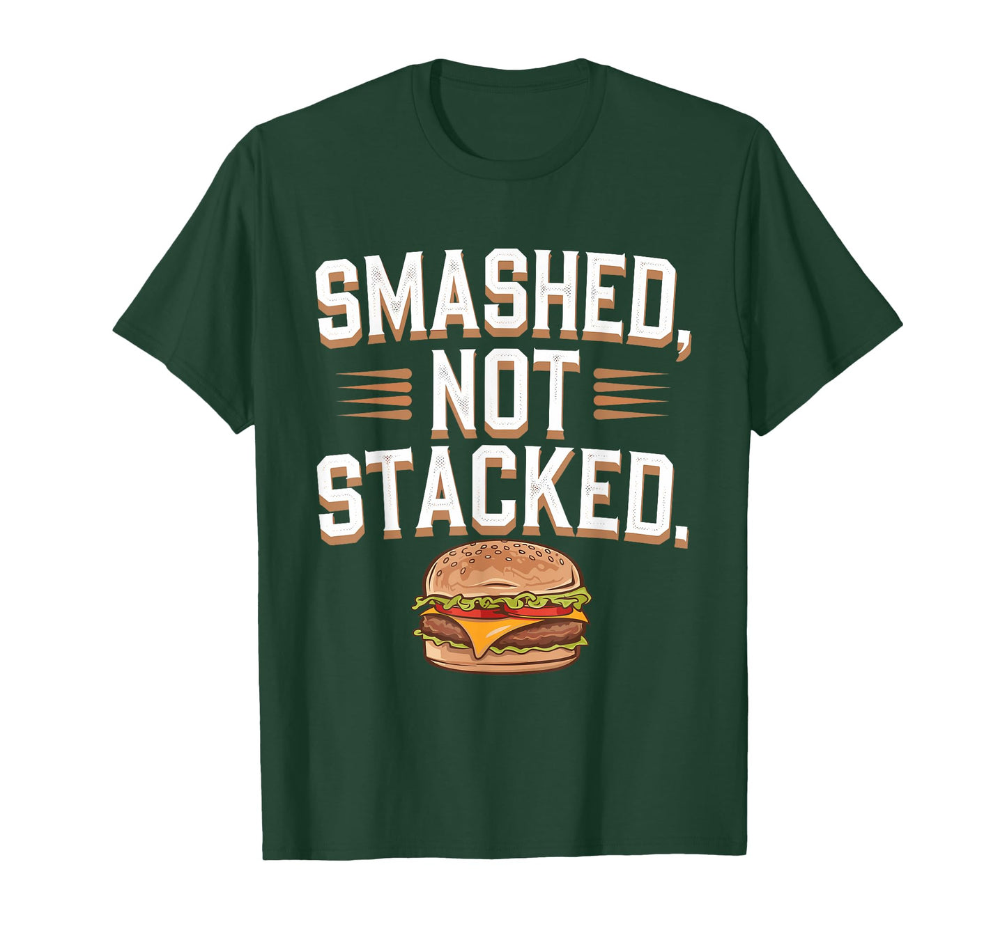 Smash Burger Lover Grilled Cheeseburger Flat Top Cooking T-Shirt