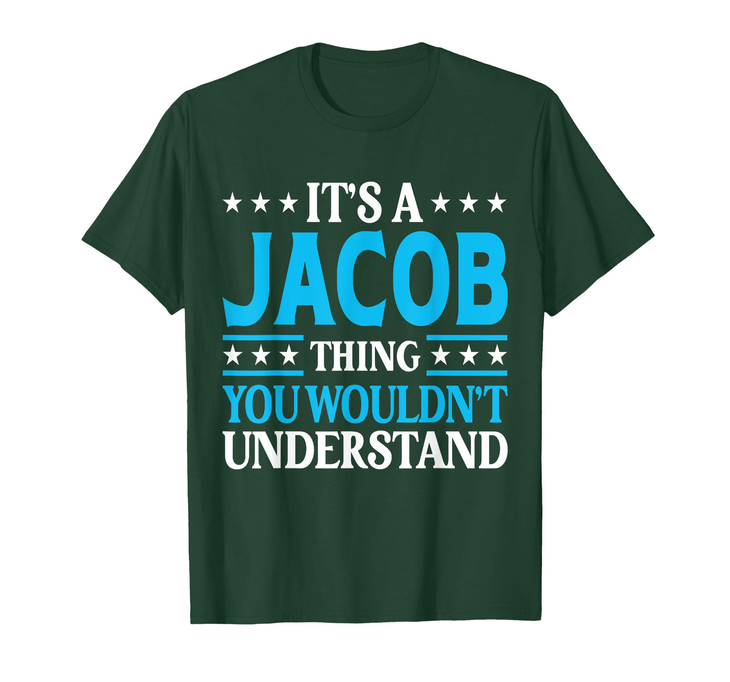 It's A Jacob Thing Surname Funny Team Family Last Name Jacob T-Shirt