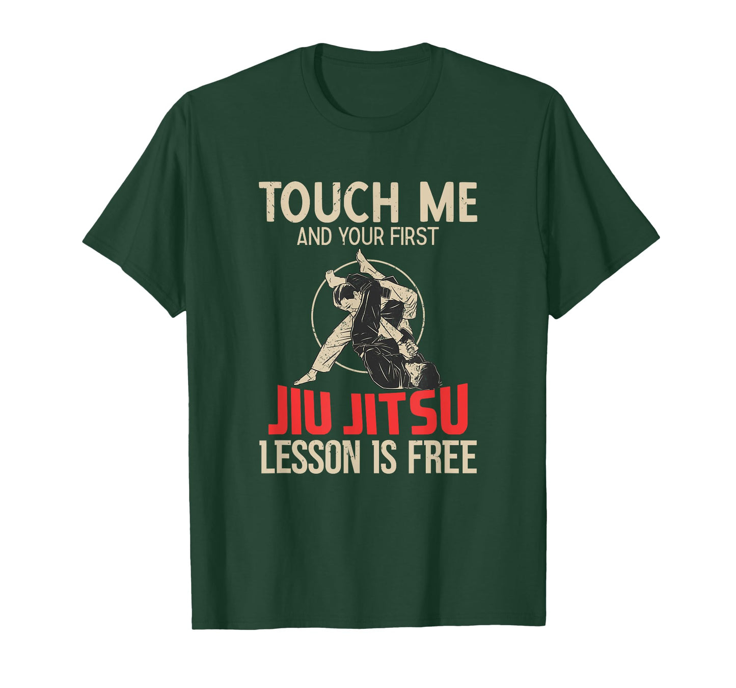 Jiu-Jitsu Martial Arts Clothes Jiu-Jitsu Sayings T-Shirt - Unisex-Adults, Black, Small, Short Sleeve, T-Shirt