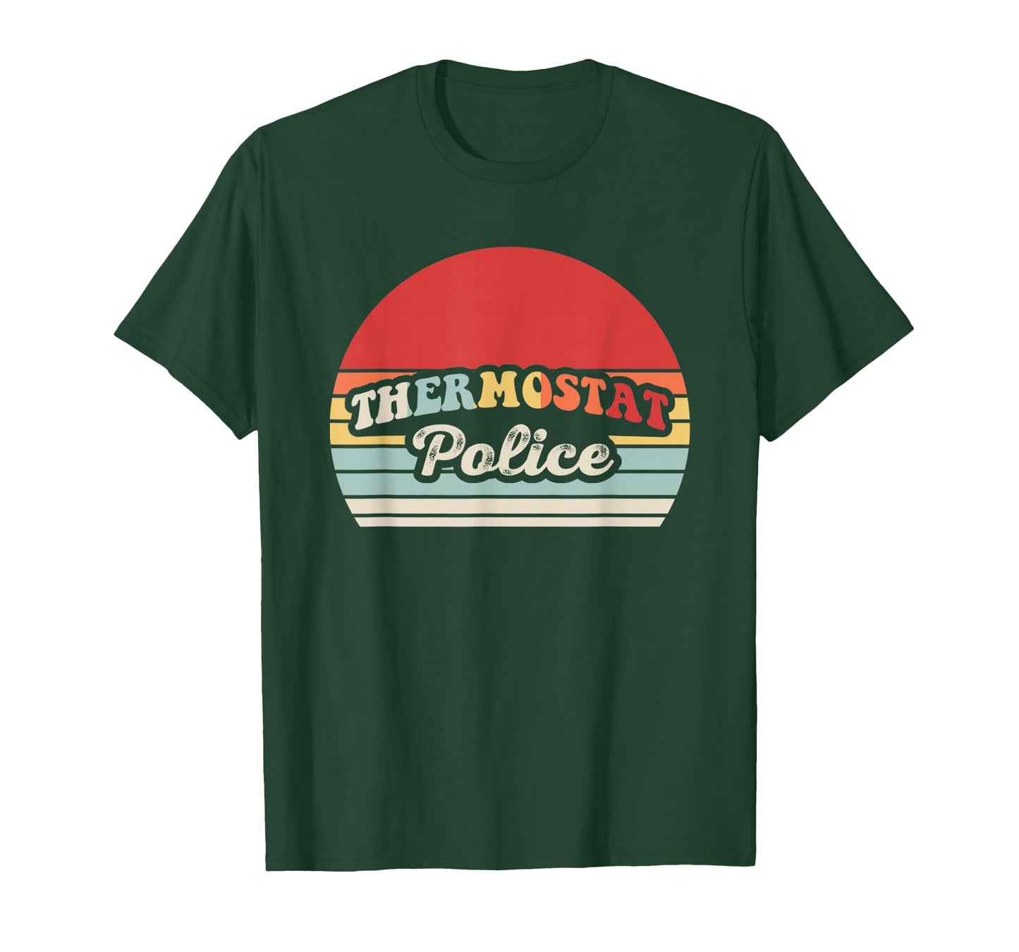 Thermostat Police Retro Style T-Shirt