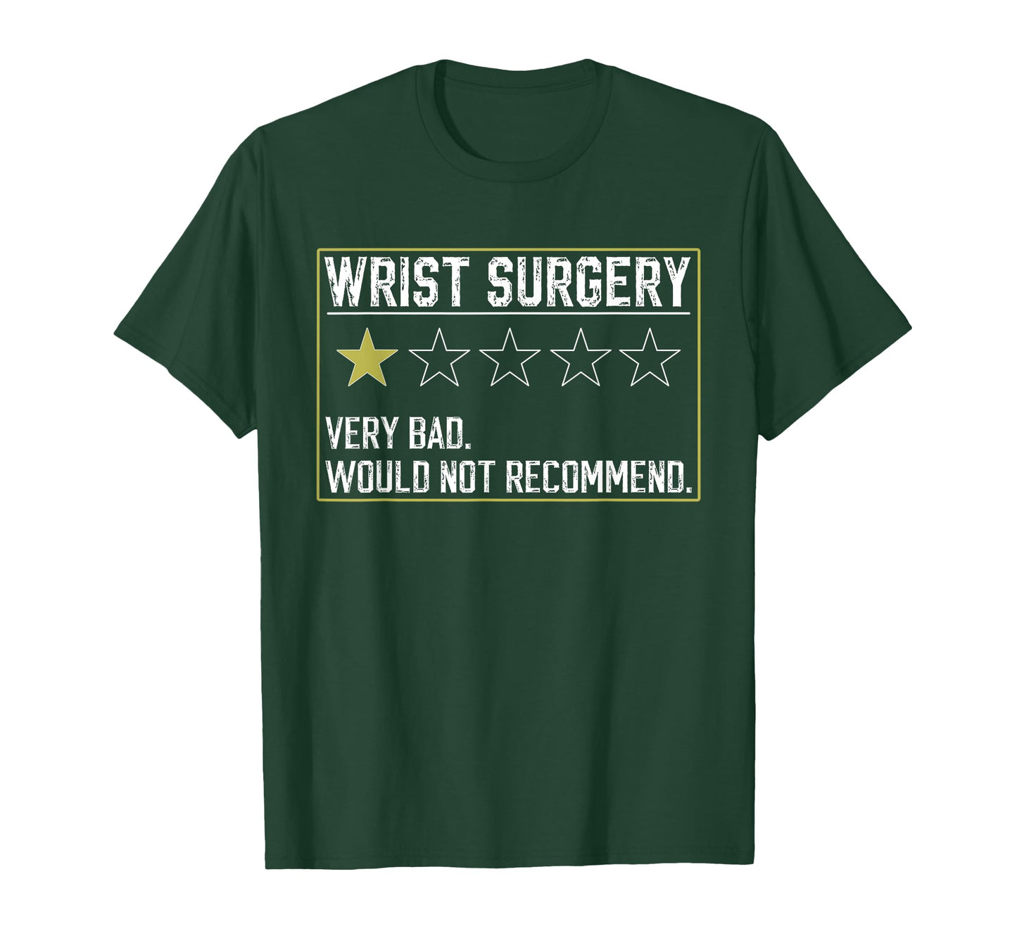 Funny Post Broken Wrist Surgery Recovery Gag Get Well Soon T-Shirt