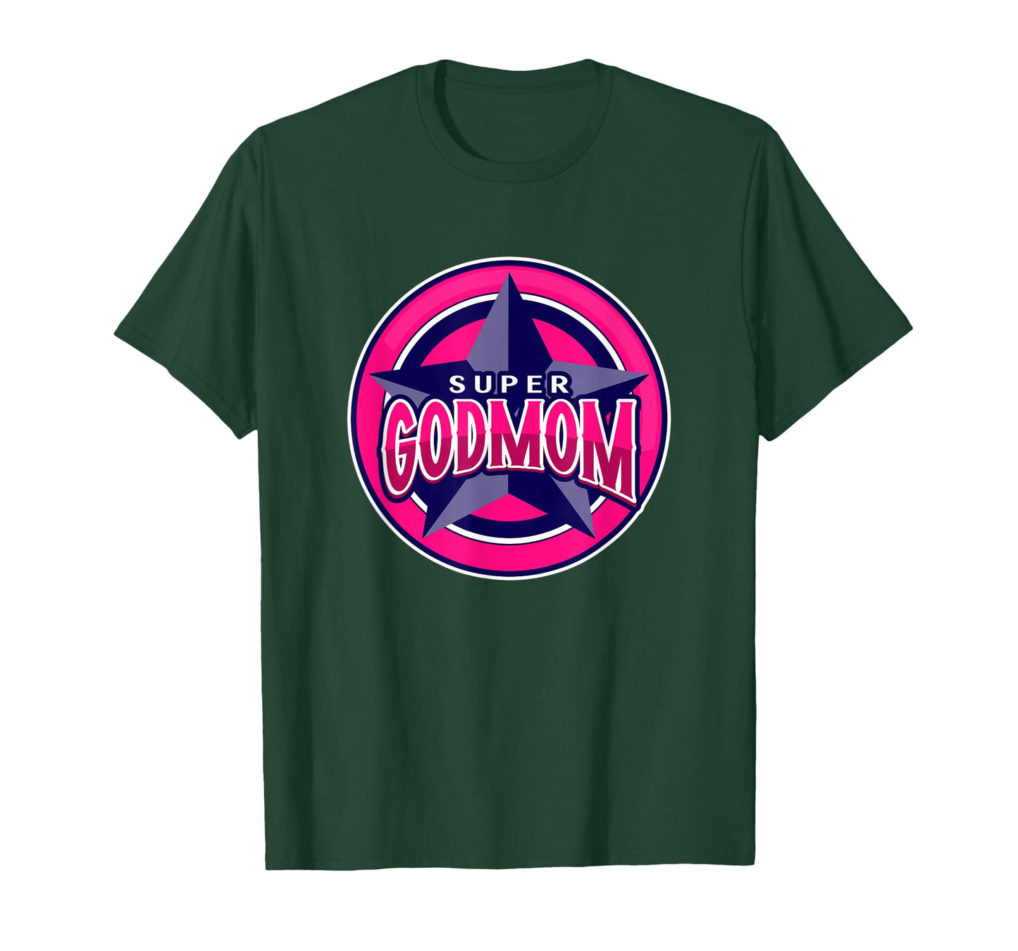 Super Godmom Funny Hero T-Shirt
