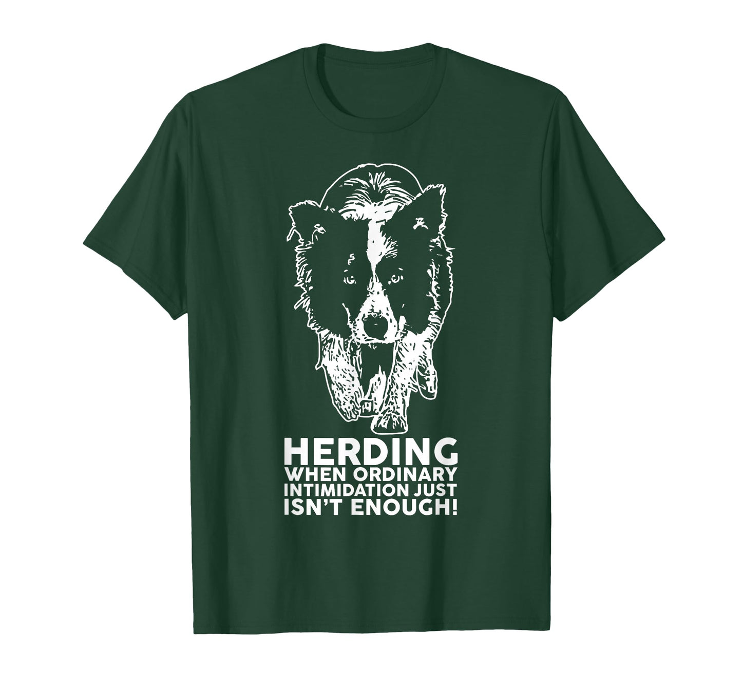 Border Collie Funny Herding Breed T Shirt T-Shirt