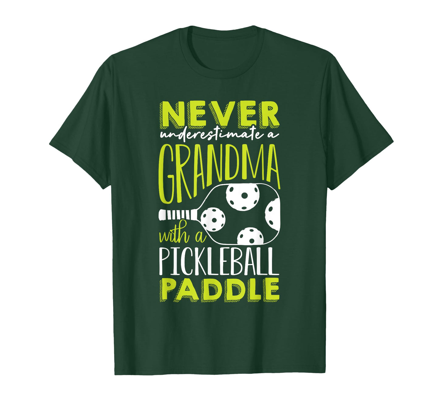 Funny Pickleball Grandma Shirt Grandmother Pickleball T-Shirt