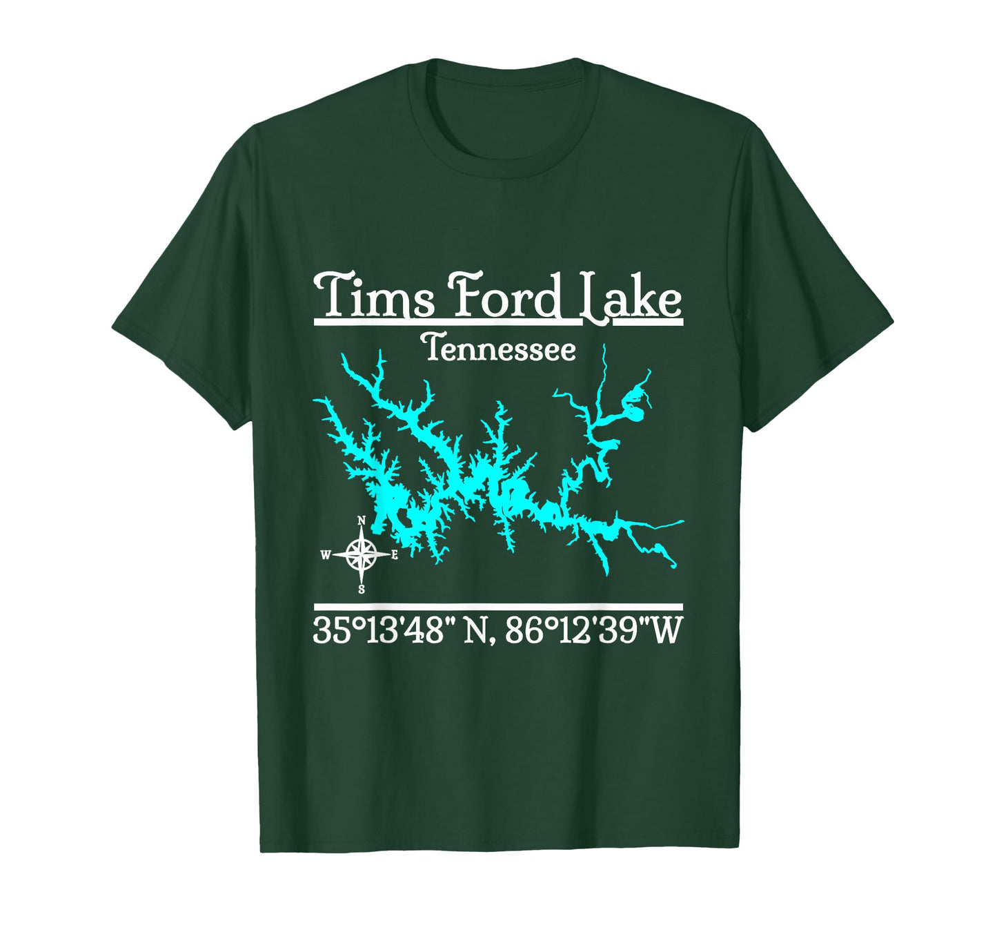 Tims Ford Lake, Tennessee T-Shirt