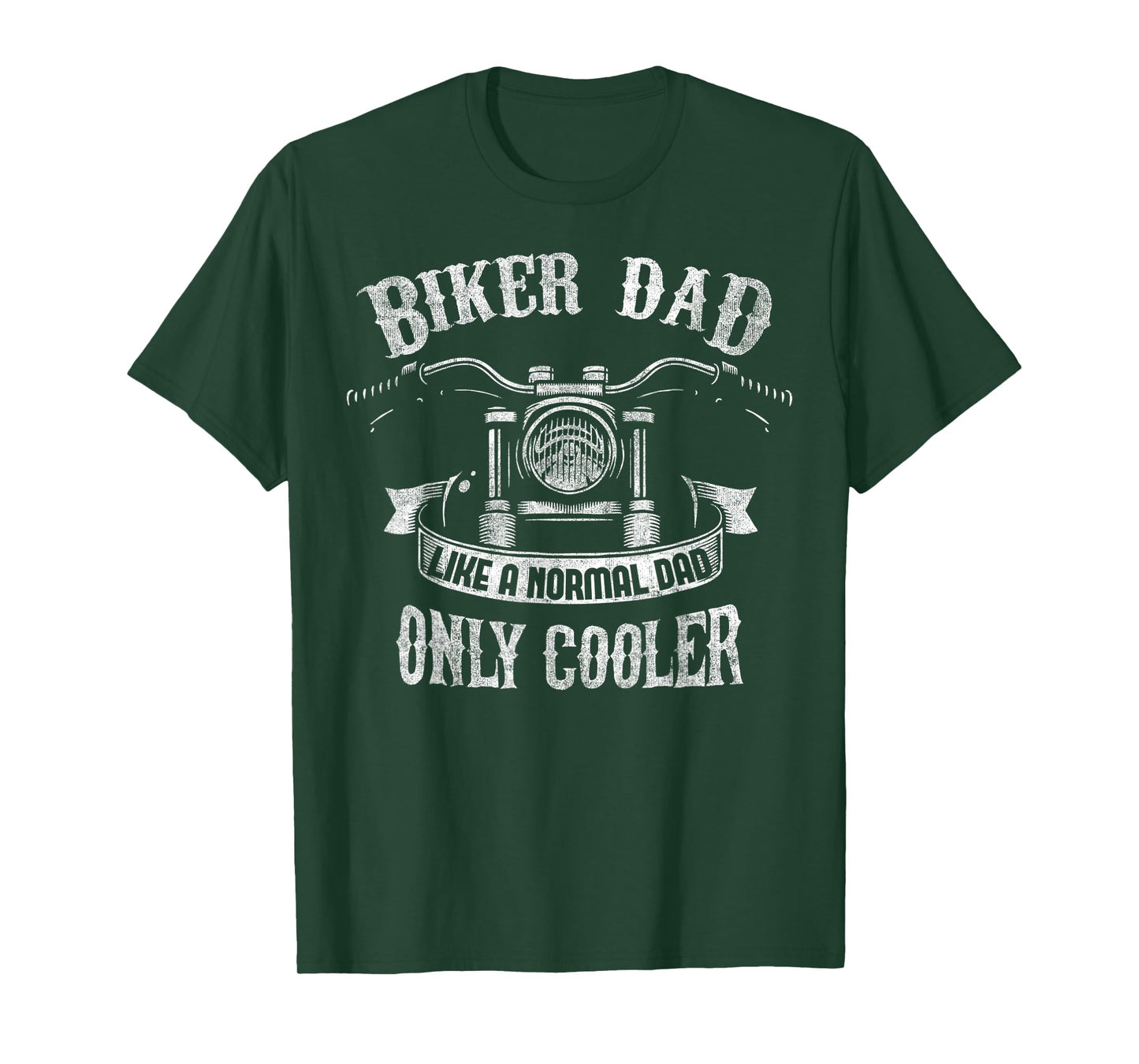 Biker Dad Motorcycle Father's Day Gift for Fathers T-Shirt