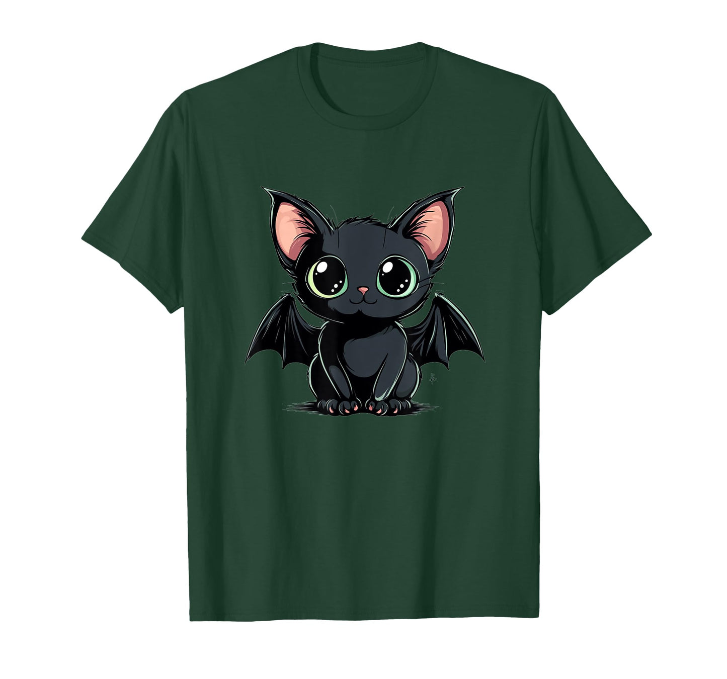 Cute Cat in Bat Costume for Bat Cats Lovers T-Shirt