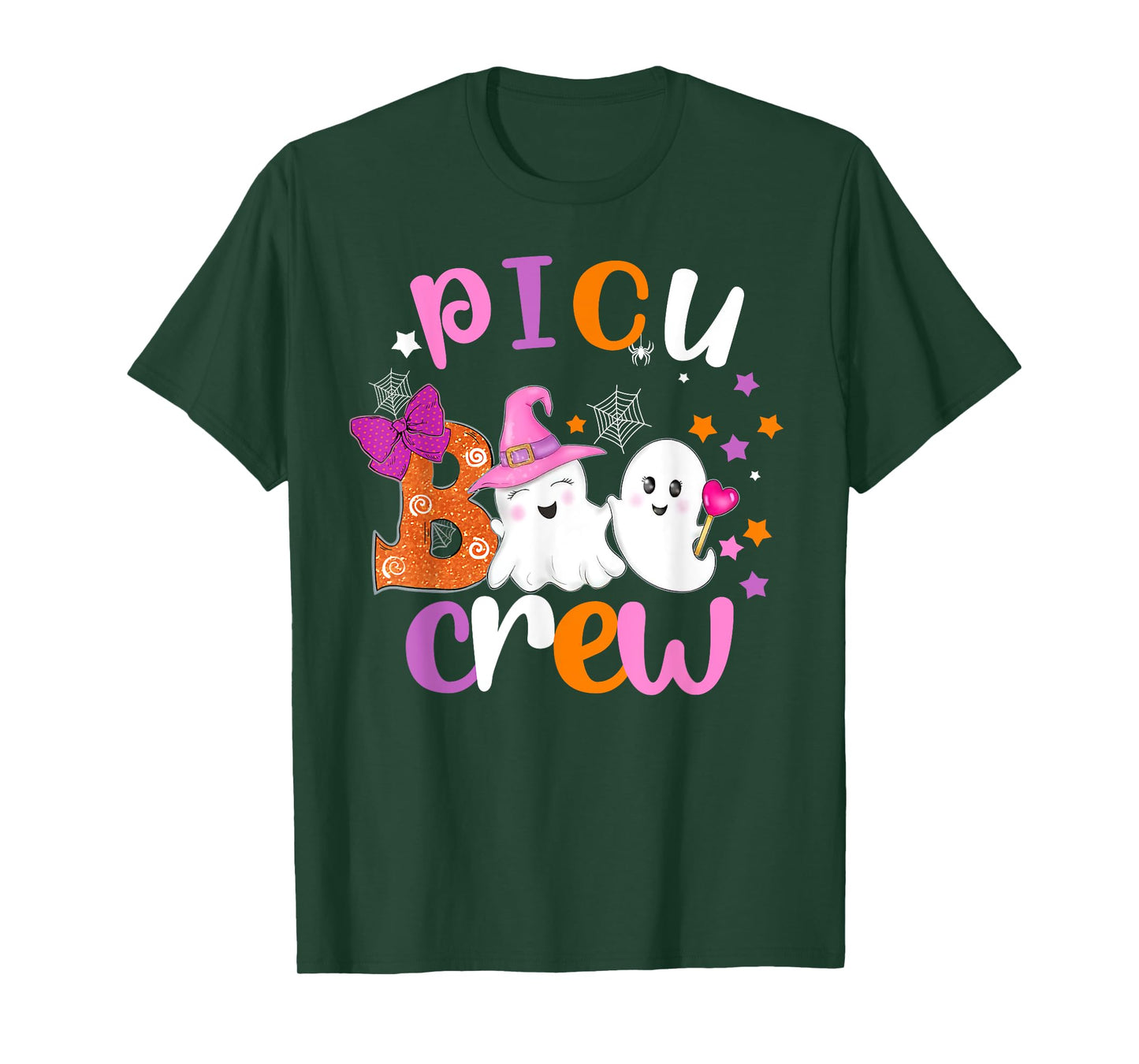 PICU Boo Crew Halloween matching shirts for PICU nurses T-Shirt