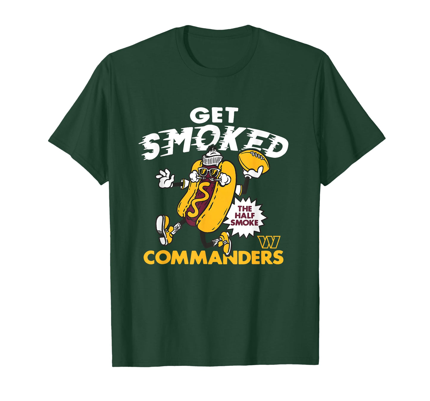 Get Smoked The Half Smoke Commanders T-Shirt