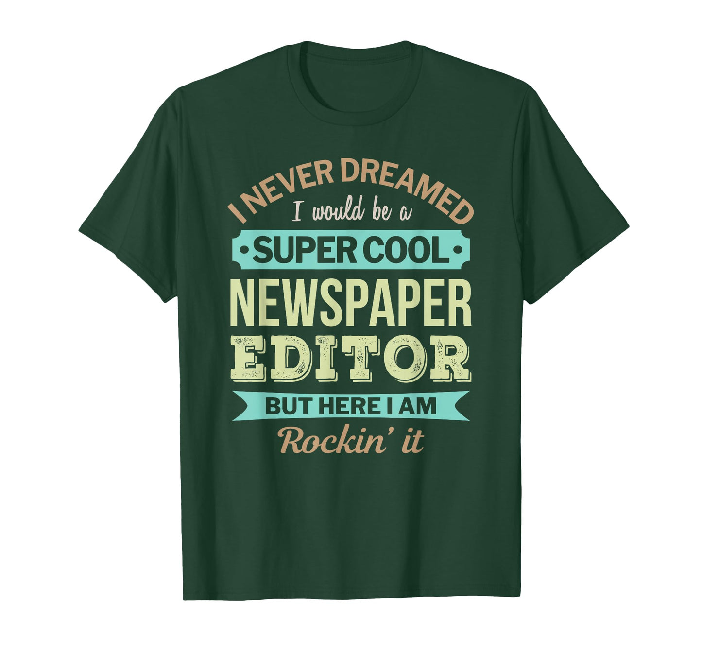 Newspaper Editor Gift Funny Appreciation T-Shirt