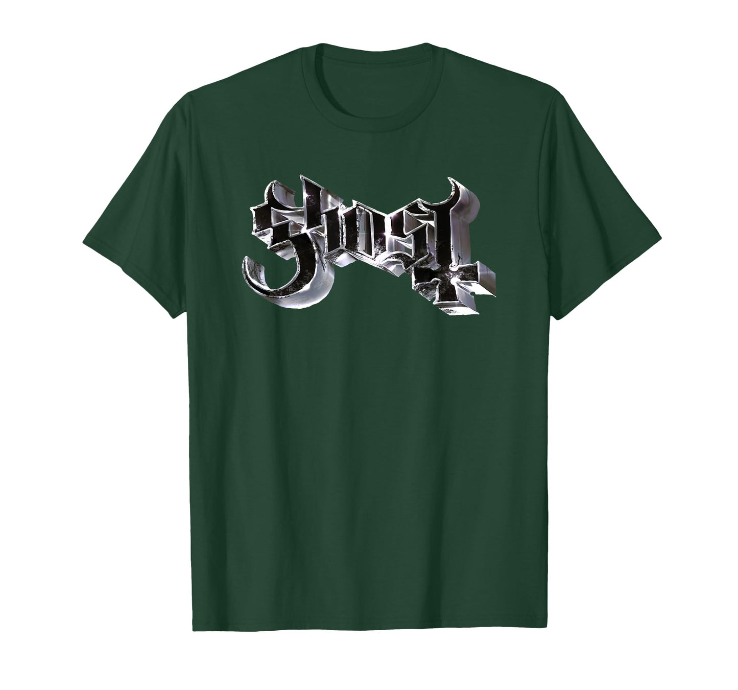 Ghost – Skeleta Chrome Logo T-Shirt