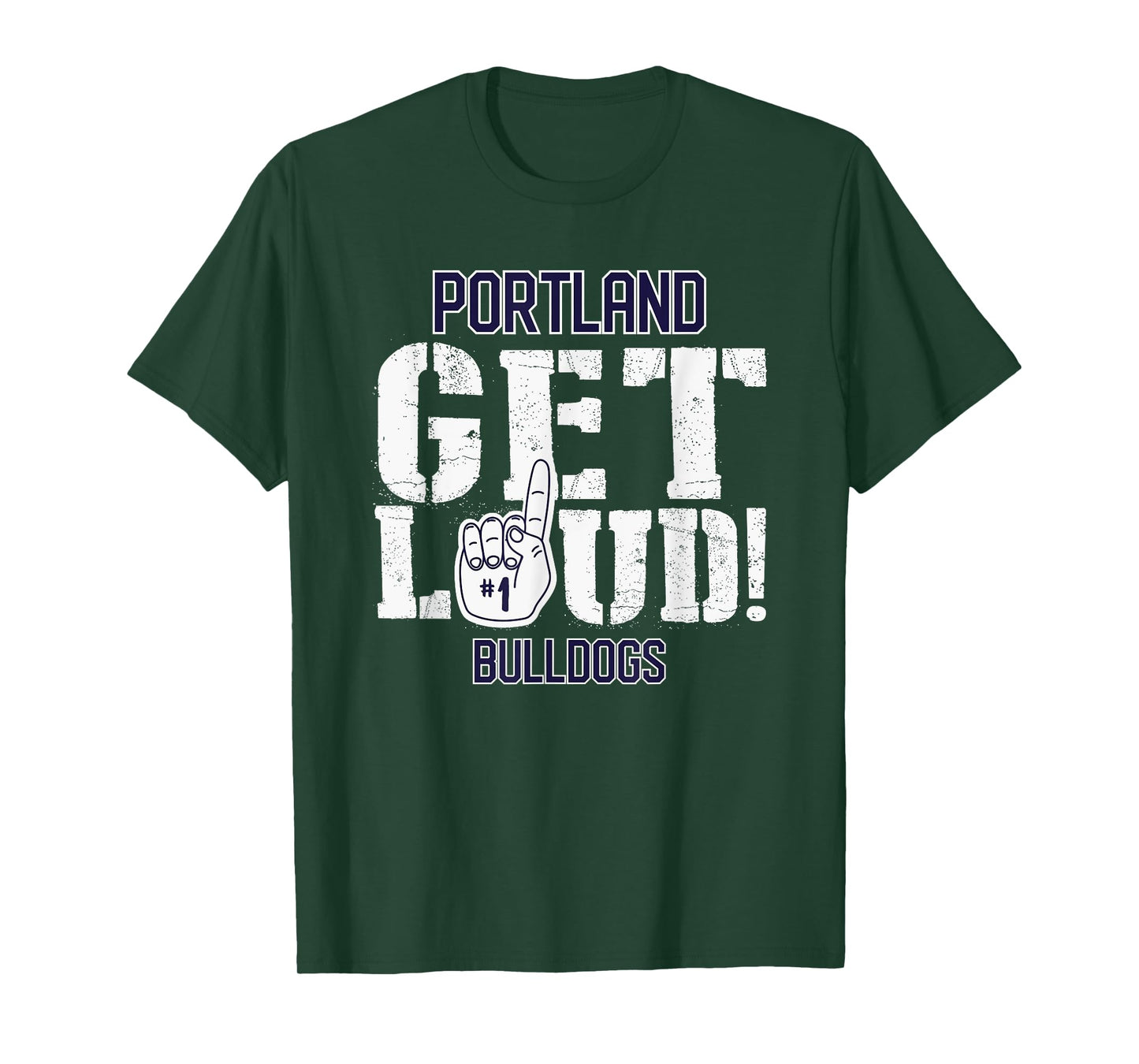 Portland High School GET LOUD Bulldogs T-Shirt